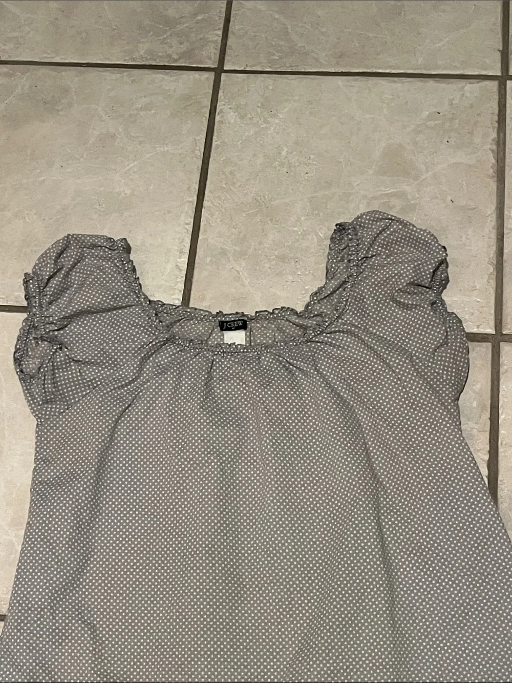 J. Crew lightweight peasant